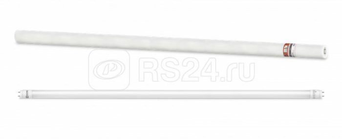 Лампа светодиодная LED-T8-М-PRO 30Вт трубчатая с двухсторонним цоколем матовая 4000К нейтр. бел. G13 3000лм 230В 1200мм неповоротн. IN HOME 4690612031019