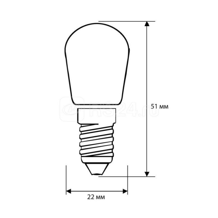 Лампа светодиодная LED2-T26/845/E14 2Вт шар матовая 4500К бел. E14 170лм 207-244В Camelion 13154 — изображение 2
